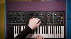 Estradin-230 Soviet Synth sound demo (no talking)