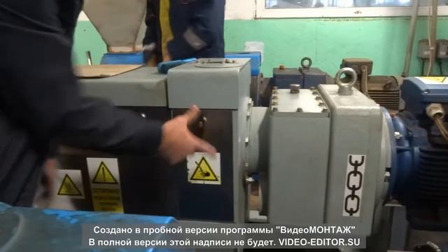 Обкатка нового маслопресса на действующем производстве