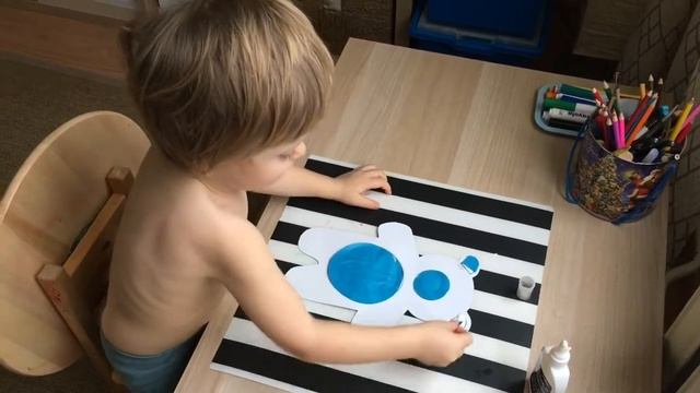 Аппликация Медвежонок в 2.4 года смотреть онлайн