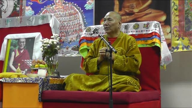 Спб 24.10.23 лекция Досточтимого Геше Джампа Тинлея Благословение Манджушри смотреть онлайн
