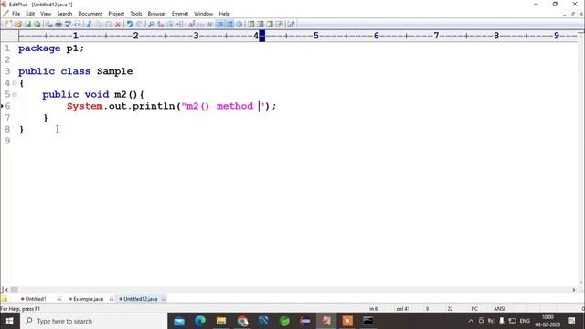 java package statement || package || import