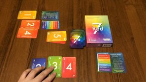 Играем в настольную игру Red7 (Красная Семёрка)