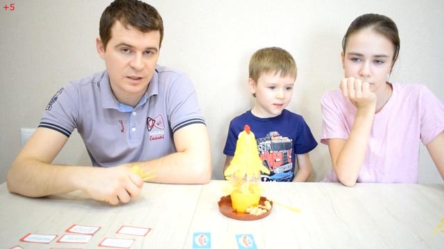 Выдерни перо у курицы Обзор забавной настольной игры Способ 2 /// DiL