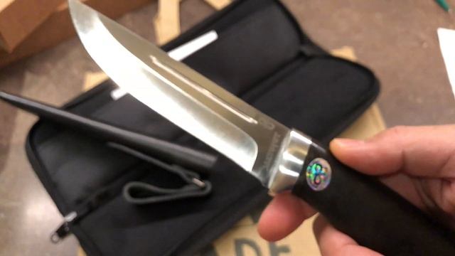 Нож "Бекас" граб 100Х13М от Златоуст АиР смотреть онлайн