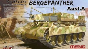 Bergepanther Ausf A обзор. meng 1:35