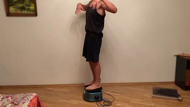 Работа с виброплатформой.