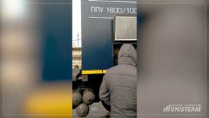 Новая Передвижная паровая установка компании UNISTEAM на пропане