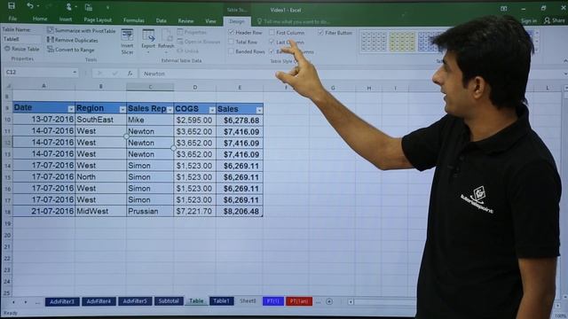 MS Excel - Basic Table смотреть онлайн