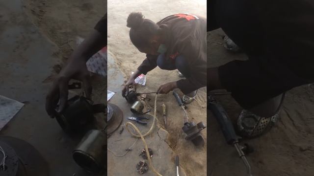 Nissan hardbody td27 starter repairing смотреть онлайн