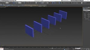 Как сделать поворот выбранных объектов, вокруг своей оси в 3ds max