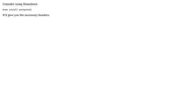 Install libpq-dev on Mac OS? (3 Solutions!!) смотреть онлайн