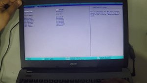 ACER E5 571 Boot Option Change UEFI To LEGACY