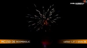 Фейерверк MC150-36 "Бумбастик / Boombastic" (1,5" х 36 залпов)
