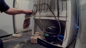 Холодильник "Орск-408" видеоотчёт ремонта