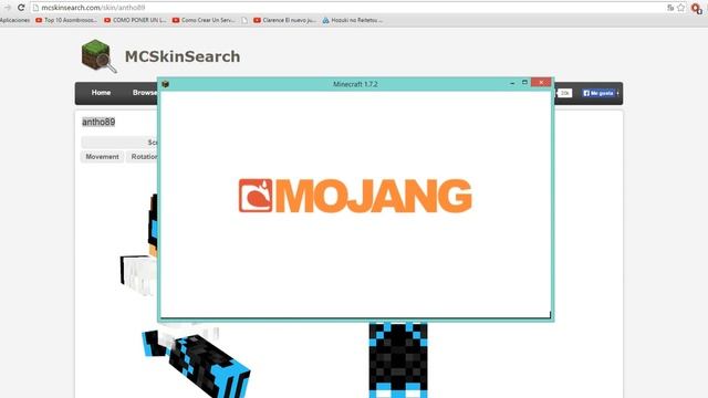 minecraft 1 7 2 como poner la skin facil y rapido ºvº смотреть онлайн