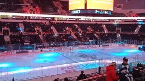 Подготовка Минск арены к матчу Металлурга и Минска.