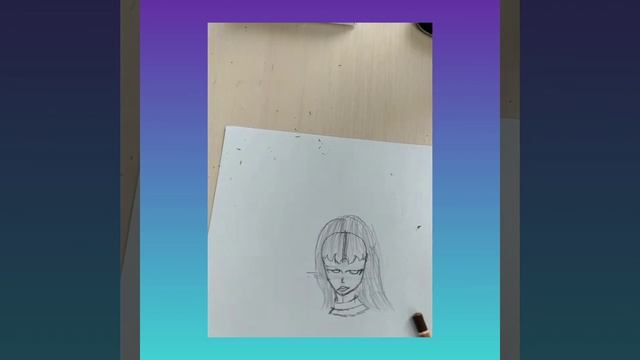 Как нарисовать девочку в стиле аниме!!! смотреть онлайн