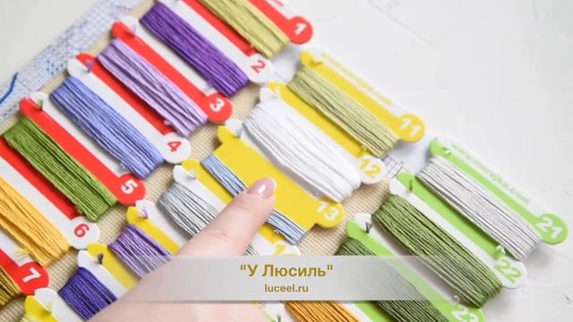 Обзор набора "Мережка" K-72 "Летние цветы" смотреть онлайн