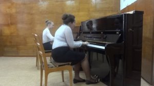 Машутина Дарья, Данчина Елена - Д. Шостакович "Элегия" из 3 балетной сюиты