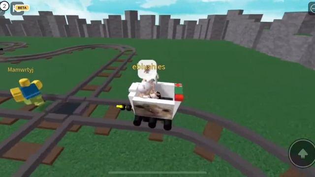 Удивительная вагонетка||Roblox game|| смотреть онлайн
