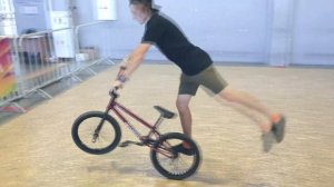 ТРЮК МНЕ ЗАПИЛИ / BMX-flatland / Урок 3