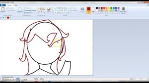 Как рисовать лицо людей в paint