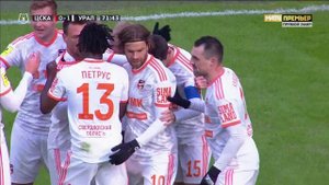 ЦСКА - Урал. 0:1. Эрик Бикфалви, Тинькофф РПЛ, 20 тур 29.02.2020