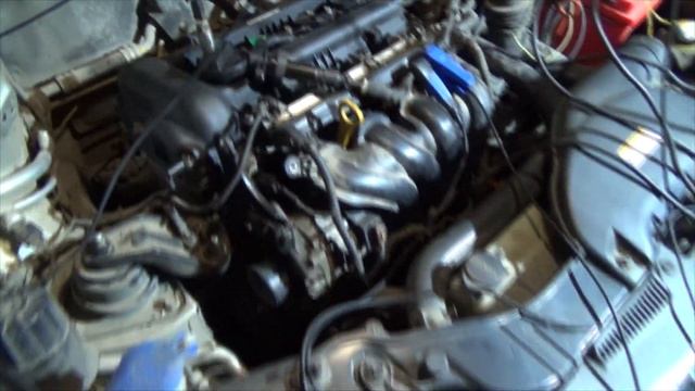 Диагностика ГРМ Киа Форте G4FC Мотортестером Диамаг-2 смотреть онлайн