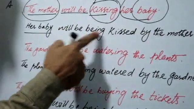 active passive of future continuous tense смотреть онлайн