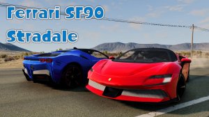 Мод Ferrari SF90 Stradale для BeamNG.drive