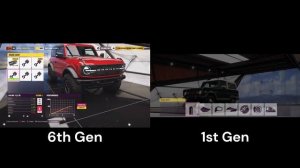 [Forza Horizon 5] 2021 Ford Bronco VS 1975 Ford Bronco Customization/Testing/Comparing