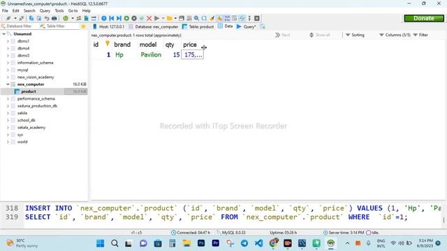 Data Base Task 07 |Delete Query Statement | 1st Year | Java Institute смотреть онлайн