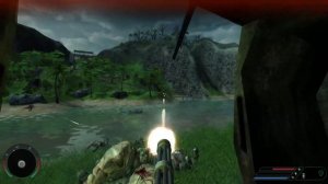 Far cry 1 прохождение, вулкан и сложный босс, серия 10.
