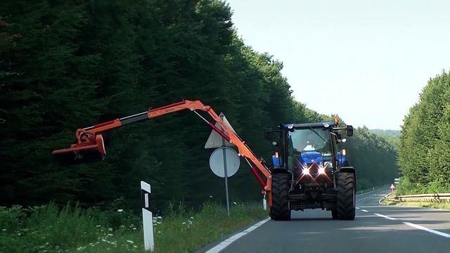 BRK/BRKT Crane Mower - Summer Road Maintenance - RASCO (English) смотреть онлайн