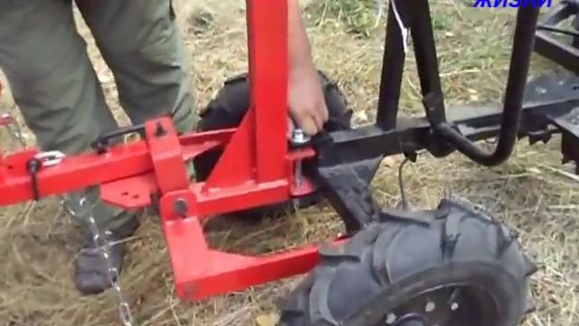 МОТОБЛОК НЕВА! УБОРКА СЕНА. УСТАНОВКА ВОРОШИЛКИ. ПЕРВЫЙ ОПЫТ смотреть онлайн