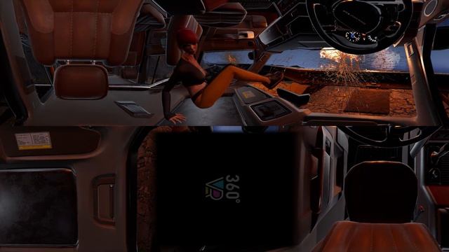 360 CAR CRASH WITH GIRLFRIEND ON RAILWAY TRACKS ON THE BEACH - Survive and Escape 4k VR 360 Video смотреть онлайн