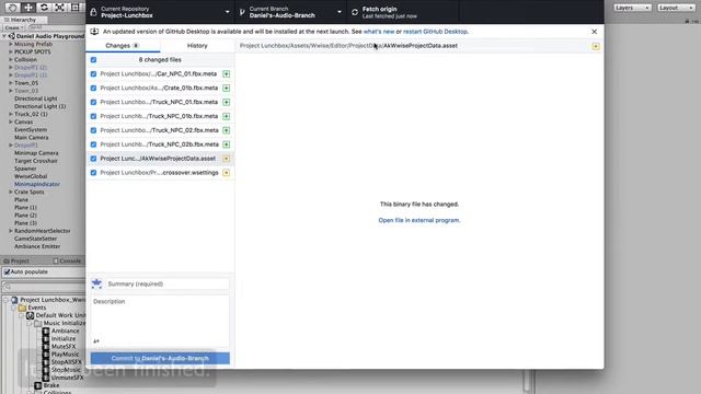 GitHub Desktop - Update from Default Tutorial