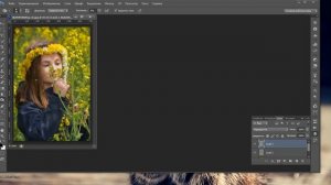 Художественная обработка фотографии в фотошопе сs6.