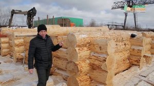 Срубы элитной ручной рубки