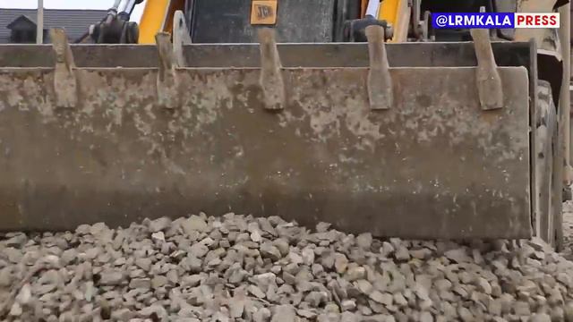 Грейдирование улицы в микрорайоне Шарвили