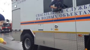 Парад техники 11.09.2016. Автомобили МЧС.