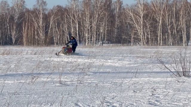 Самодельный горный снегоход смотреть онлайн