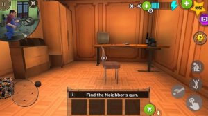 Scary Stranger 3D - Gameplay Walkthrough Part 4 Shotgun Disaster Level (Android, iOS)