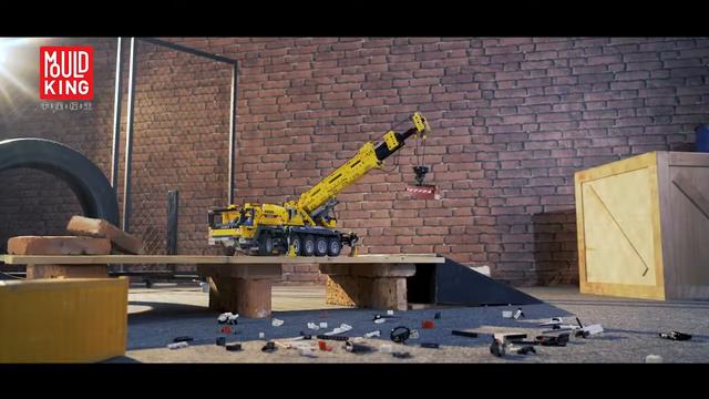 Mould King 13107 Mobile Crane Mk II set 42009 Bricks Toys смотреть онлайн