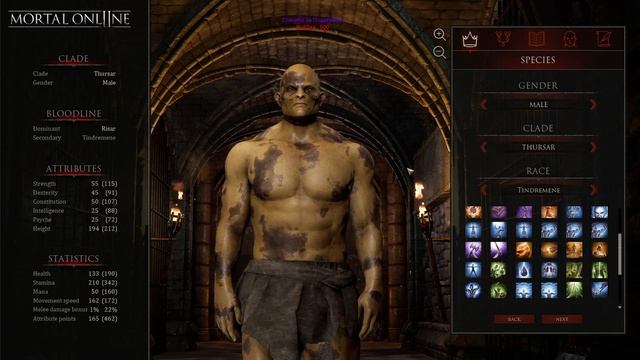Mortal Online 2 Гайд #1 Создание Персонажа 2023 ! Особенности Рас И Варианты Билдов!
