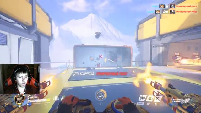 Играю в overwatch, тестирую оборудование