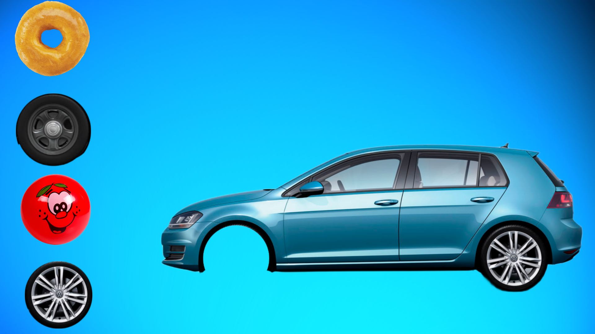 УГАДАЙТЕ ПО КАРТИНКЕ КОЛЕСА АВТОМОБИЛЯ ФОЛЬКСВАГЕН ГОЛЬФ!!!! смотреть онлайн
