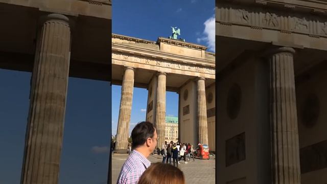 Бранденбургские ворота.           Brandenburg Gate #Shorts