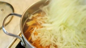 Постный вкусный борщ. Готовим в пост