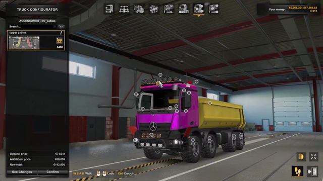 GKVFJX GAMING ETS2 NEW TRUCK + TRAILER PACK MERCEDES BENZ AROCS AGRAR BY CYRUSTHEVIRUS 1.0 1.49